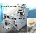 Adjustment dough wrapper big partilcls dumpling making machine with conveyor